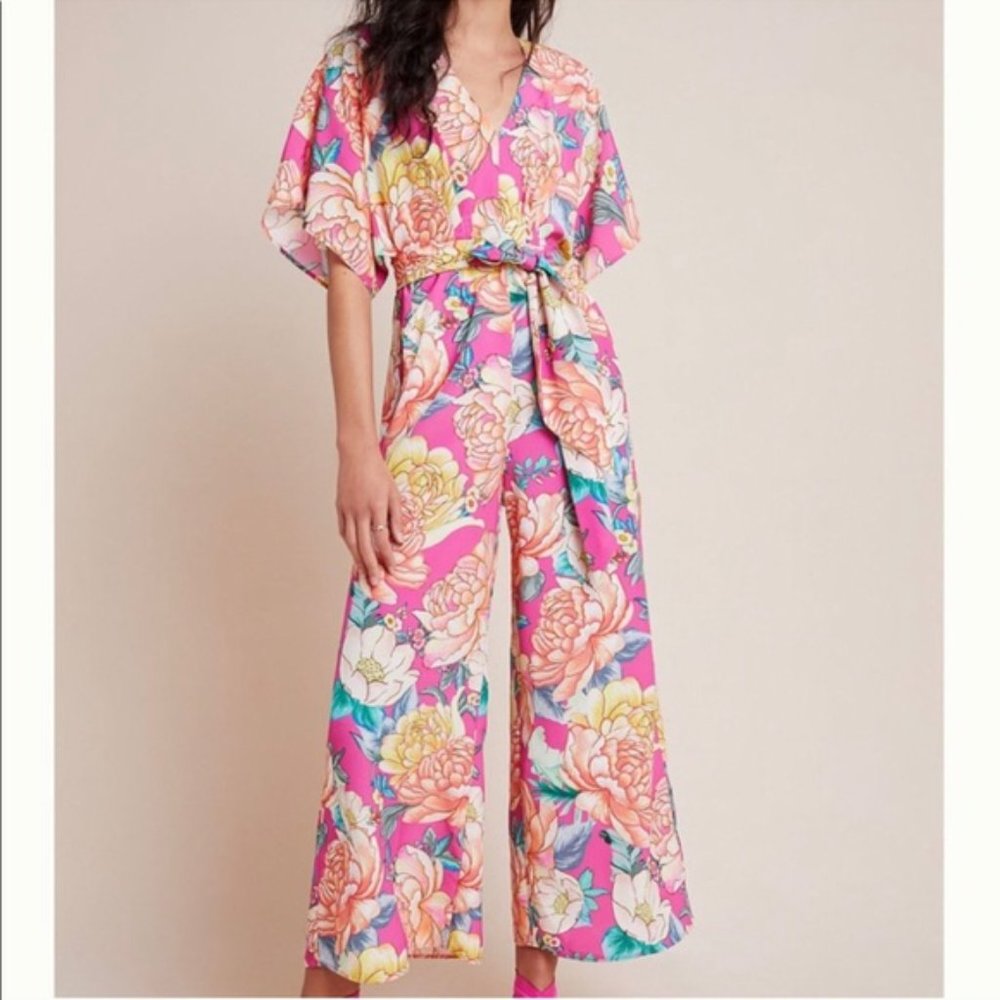 Farm Rio Eulalie Wide-Leg Jumpsuit - Picture 6 of 7